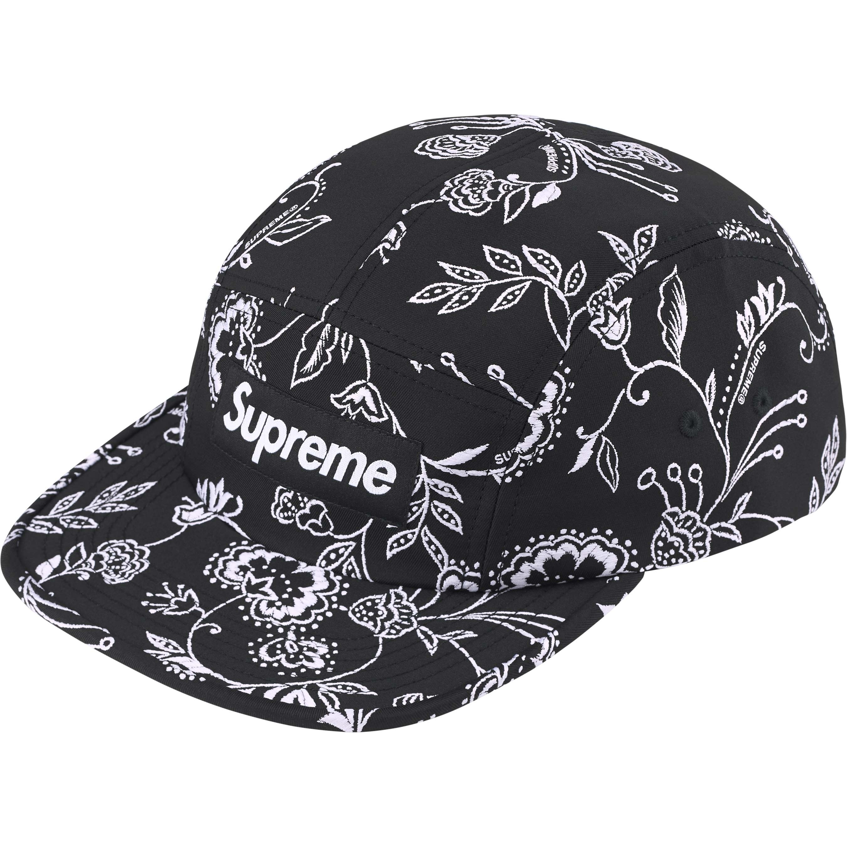 Floral Jacquard Camp Cap view 4